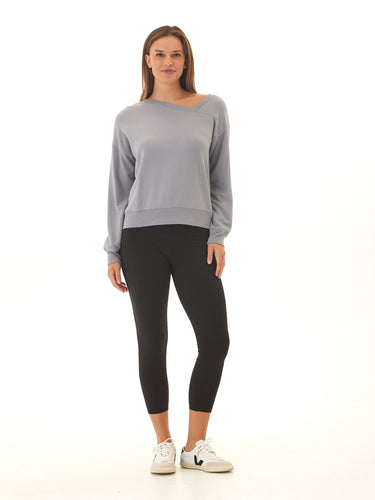 Merida Feather Fleece Asymmetrical Pullover Threads 4 Thought