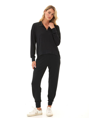 Zarina Modal Terry Tulip-Hem Jogger Womens Bottoms Sweatpants Threads 4 Thought