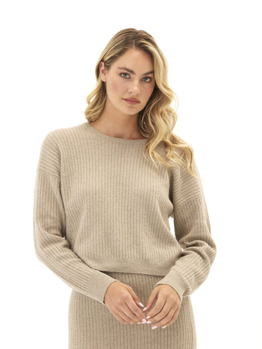Yvonne Cozy Rib Pullover Sweater Womens Outerwear Sweater Threads 4 Thought