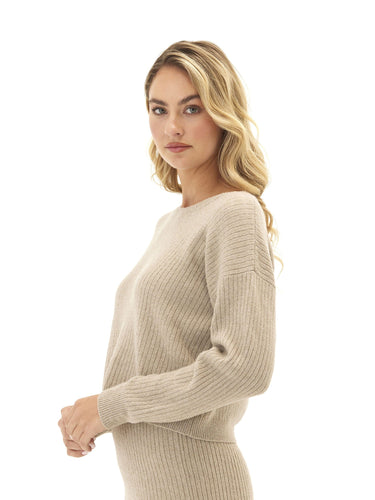 Yvonne Cozy Rib Pullover Sweater Womens Outerwear Sweater Threads 4 Thought