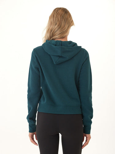 Tyra Triblend Fleece Quarter Zip Hoodie Womens Outerwear Sweatshirt Threads 4 Thought