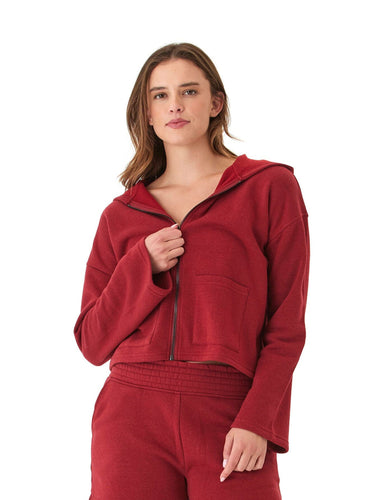 Raychelle Triblend Fleece Pocket Hoodie Threads 4 Thought