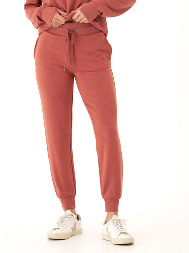 Connie Feather Fleece Jogger Womens Bottoms Sweatpants Threads 4 Thought