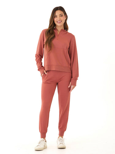 Connie Feather Fleece Jogger Womens Bottoms Sweatpants Threads 4 Thought