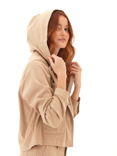 Karina Stretch Twill Jacket Womens Outerwear Jacket Threads 4 Thought
