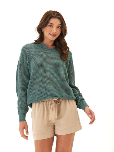 Laurel Beach Knit Pullover Hoodie Threads 4 Thought