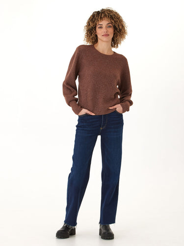 Avalee Cozy Solid Knit Sweater Threads 4 Thought