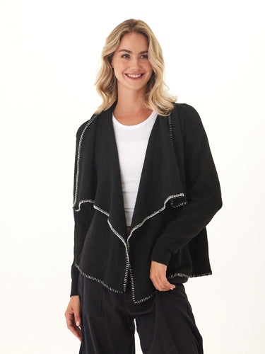Esmae Cozy Solid Knit Sweater Cardigan Womens Outerwear Sweater Threads 4 Thought