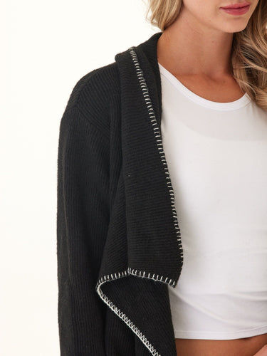Esmae Cozy Solid Knit Sweater Cardigan Womens Outerwear Sweater Threads 4 Thought
