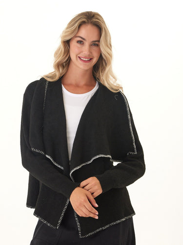 Esmae Cozy Solid Knit Sweater Cardigan Womens Outerwear Sweater Threads 4 Thought