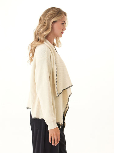 Esmae Cozy Solid Knit Sweater Cardigan Womens Outerwear Sweater Threads 4 Thought