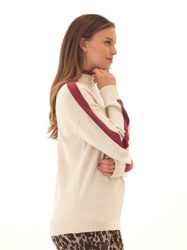 Akiko Cotton Blend Turtleneck Sweater Womens Outerwear Sweater Threads 4 Thought
