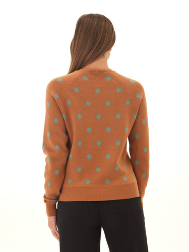Deandra Polka Dot Cozy Sweater Threads 4 Thought