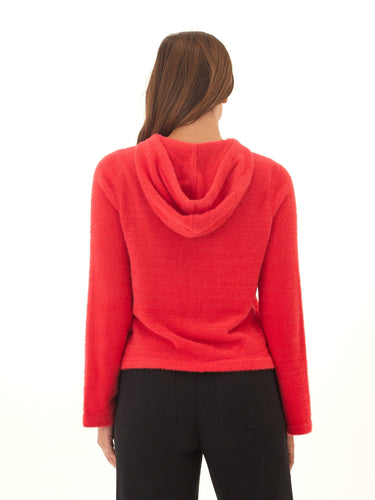 Celinne Fuzzy Knit Hoodie Threads 4 Thought