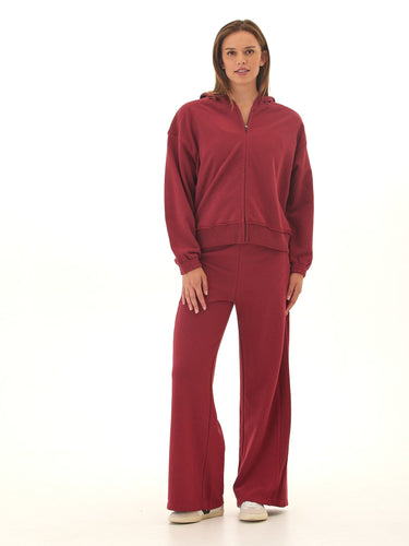 Elexis French Terry Rib Mix Wide Leg Pant Womens Bottoms Sweatpants Threads 4 Thought