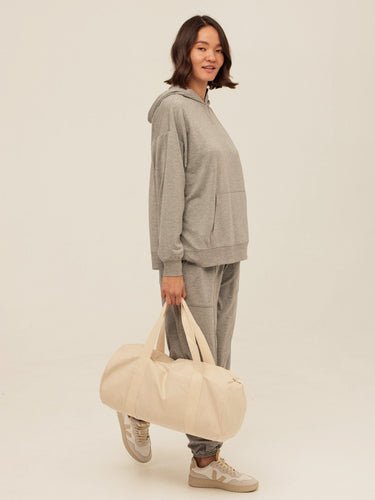 Sylvie Modal Terry Oversized Pullover Hoodie Womens Outerwear Sweatshirt Threads 4 Thought