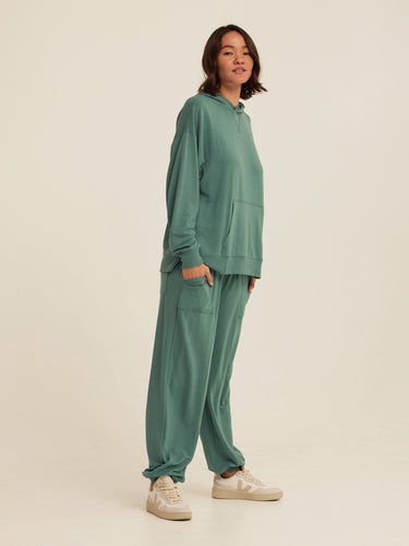 Sylvie Modal Terry Oversized Pullover Hoodie Womens Outerwear Sweatshirt Threads 4 Thought