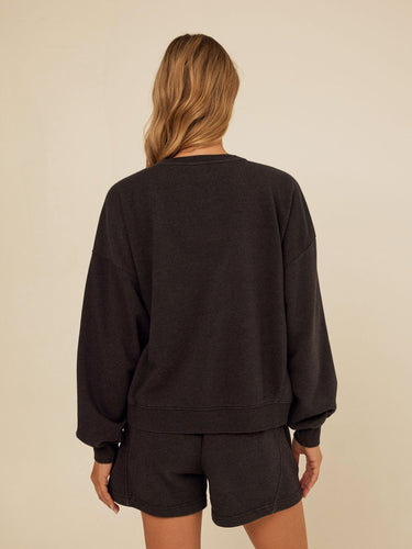 Kaitlyn Mineral Wash Fleece Sweatshirt Womens Outerwear Sweatshirt Threads 4 Thought