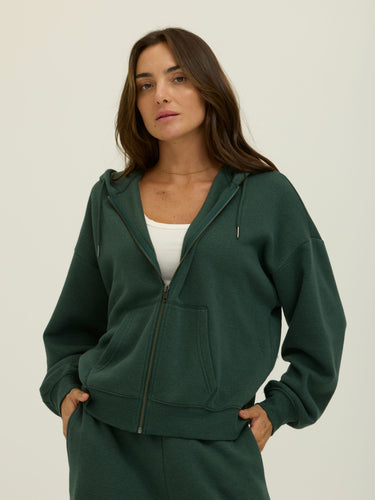 Core Triblend Fleece Zip Sweatshirt