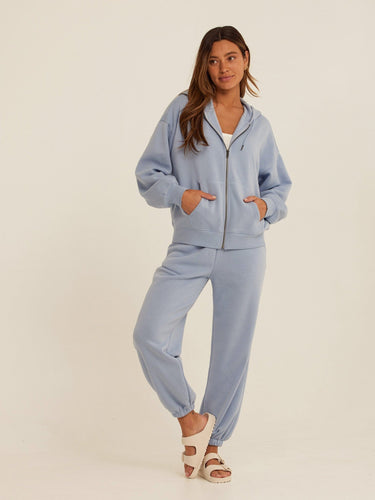 Jayla Triblend Fleece Relaxed Fit Jogger Womens Bottoms Sweatpants Threads 4 Thought