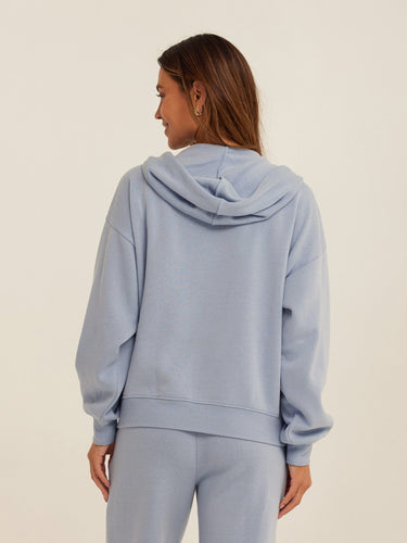 Corissa Triblend Fleece Zip Hoodie Womens Outerwear Sweatshirt Threads 4 Thought
