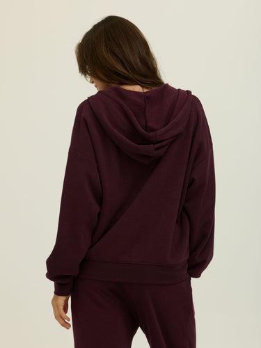 Corissa Triblend Fleece Zip Hoodie Womens Outerwear Sweatshirt Threads 4 Thought