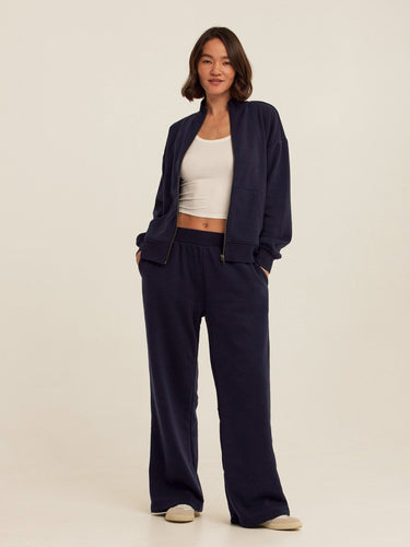 Khrissa Triblend Fleece Flare Pant Womens Bottoms Sweatpants Threads 4 Thought