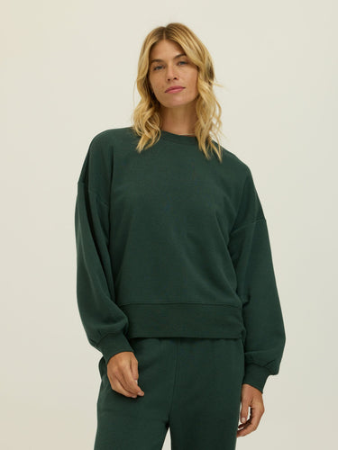 Blaise Triblend Fleece Pullover Womens Outerwear Sweatshirt Threads 4 Thought