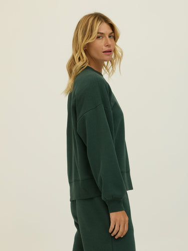 Blaise Triblend Fleece Pullover Womens Outerwear Sweatshirt Threads 4 Thought