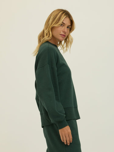 Blaise Triblend Fleece Pullover Womens Outerwear Sweatshirt Threads 4 Thought