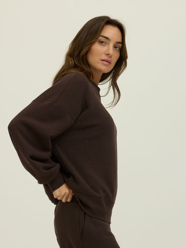 Blaise Triblend Fleece Pullover Womens Outerwear Sweatshirt Threads 4 Thought