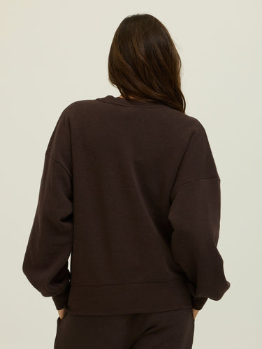Blaise Triblend Fleece Pullover Womens Outerwear Sweatshirt Threads 4 Thought