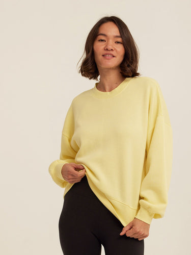 Blaise Triblend Fleece Pullover Womens Outerwear Sweatshirt Threads 4 Thought