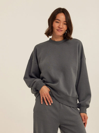 Blaise Triblend Fleece Pullover Womens Outerwear Sweatshirt Threads 4 Thought