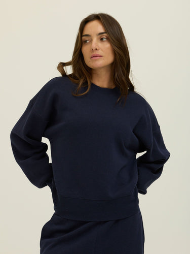 Blaise Triblend Fleece Pullover Womens Outerwear Sweatshirt Threads 4 Thought