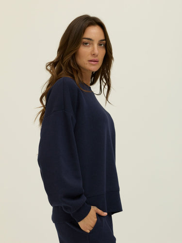 Blaise Triblend Fleece Pullover Womens Outerwear Sweatshirt Threads 4 Thought
