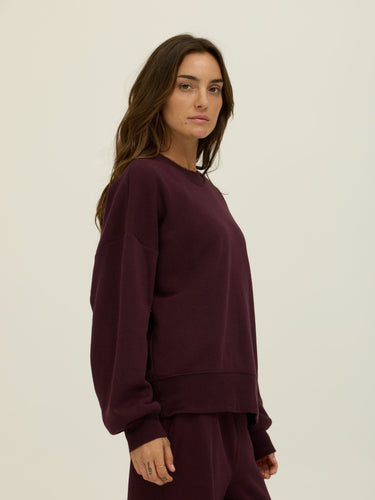 Blaise Triblend Fleece Pullover Womens Outerwear Sweatshirt Threads 4 Thought