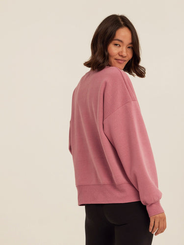 Blaise Triblend Fleece Pullover Womens Outerwear Sweatshirt Threads 4 Thought