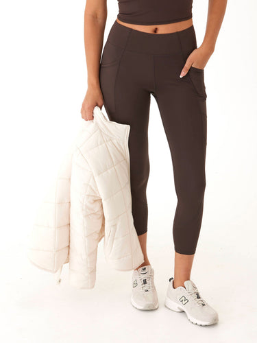 Rita High-Rise Pocket 7/8 Sport Legging 24" Womens Bottoms Leggings Threads 4 Thought