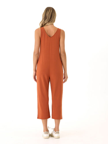 Rainey Modal Terry Patch Pocket Jumpsuit Womens Rompers Threads 4 Thought