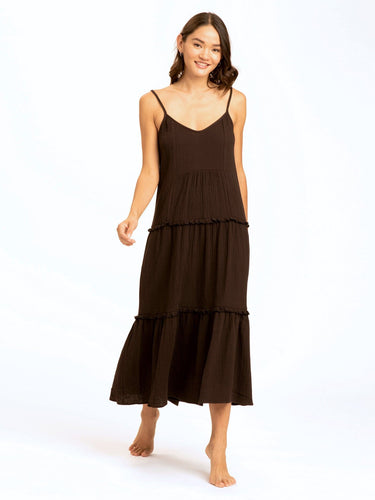 Gina Ruffle Tiered Dress Womens Dresses Threads 4 Thought