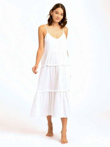 Gina Ruffle Tiered Dress Womens Dresses Threads 4 Thought