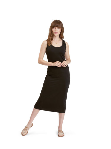 Catelynn Luxe Jersey Midi Tank Dress Womens Dresses Threads 4 Thought