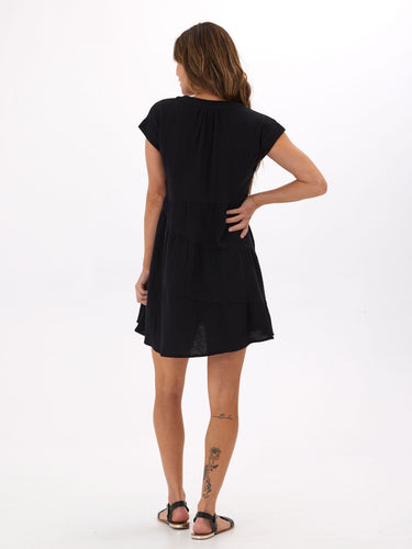 Delphine Gauze Asymmetrical Dress Womens Dresses Threads 4 Thought