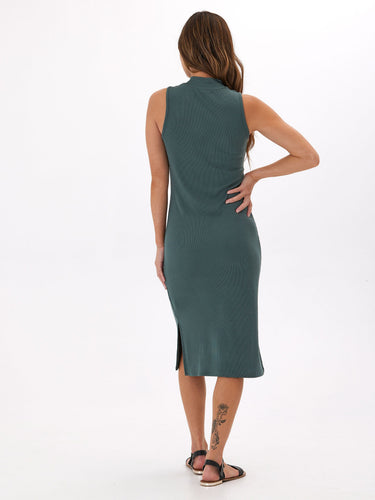 Umi Feather Rib Midi Dress Womens Dresses Threads 4 Thought