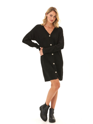 Lilianna Cozy Rib Cardigan Sweater Dress Womens Dresses Threads 4 Thought