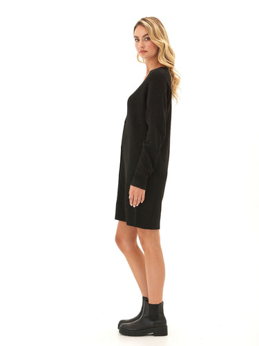 Lilianna Cozy Rib Cardigan Sweater Dress Womens Dresses Threads 4 Thought