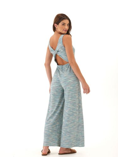 Ayesha Marble Rib Twist Jumpsuit Womens Rompers Threads 4 Thought