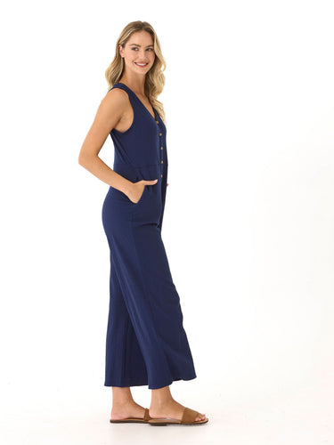 Livvie Smocked Jersey Jumpsuit Womens Rompers Threads 4 Thought