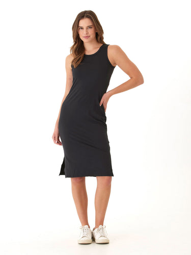 Harriett Luxe Jersey Tank Midi Dress Womens Dresses Threads 4 Thought